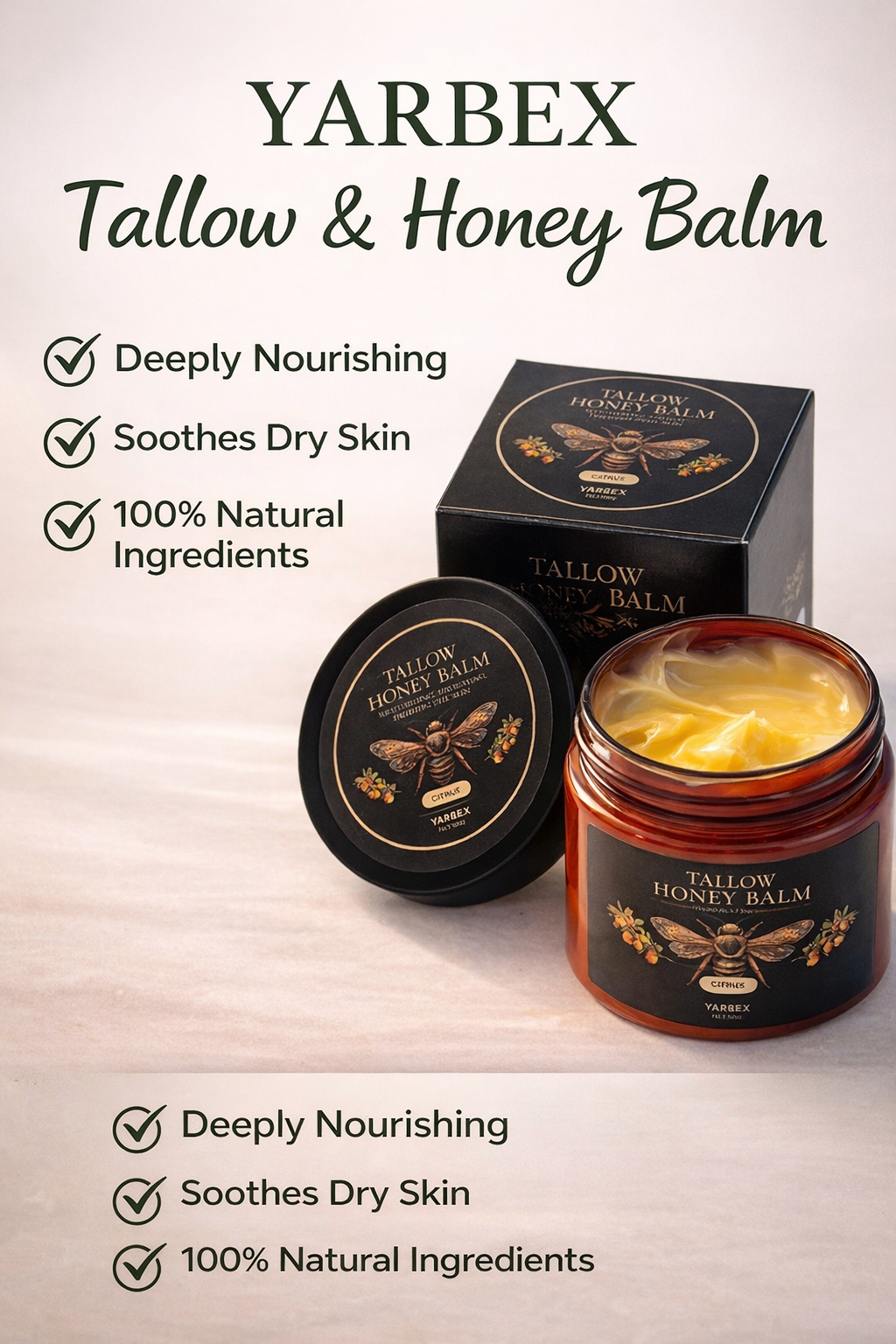 YARBEX Tallow & Honey Repair Balm